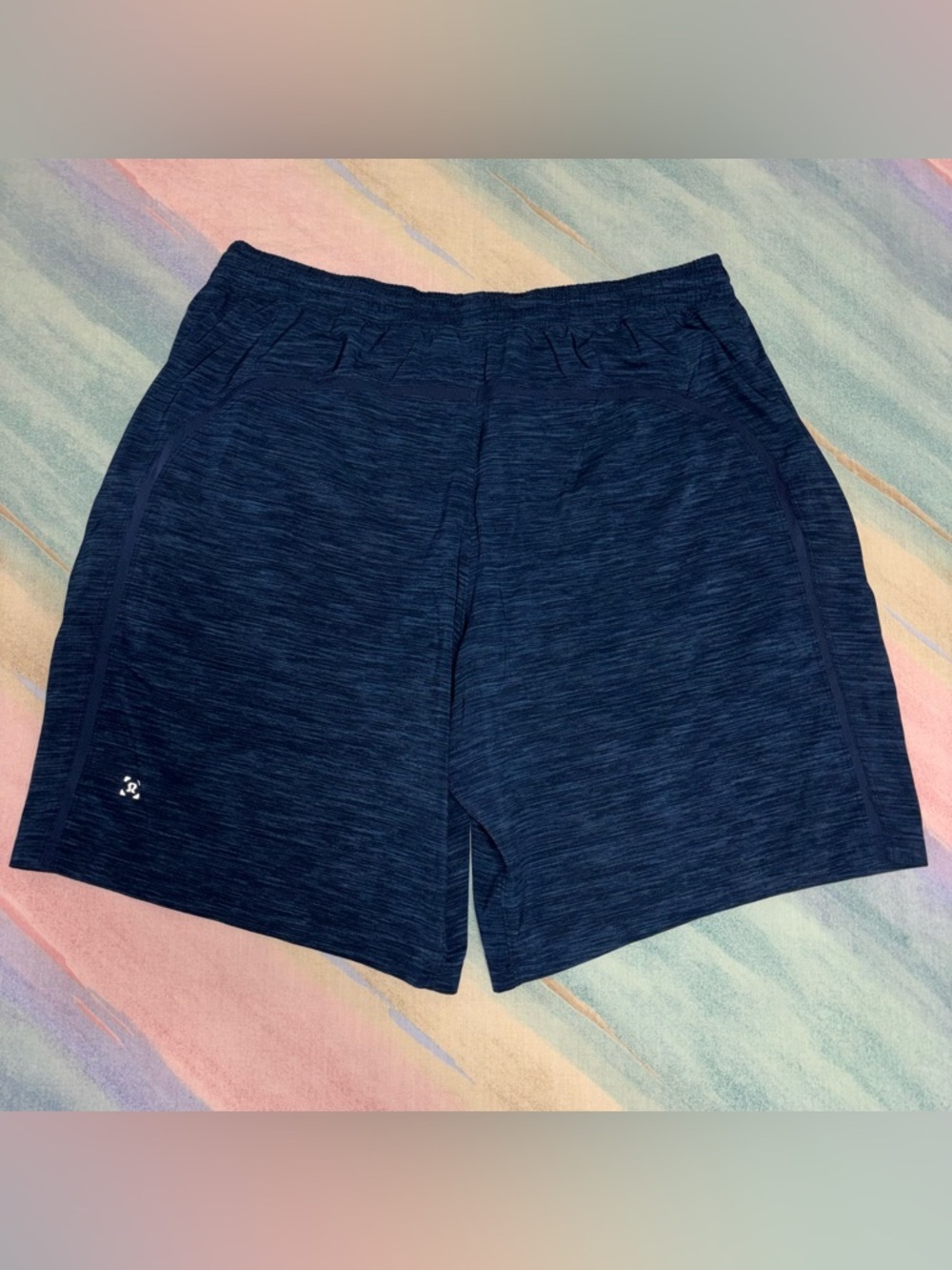 Lululemon Pace Breaker Short *9" Updated
Heather Allover Iron Blue True Navy XL